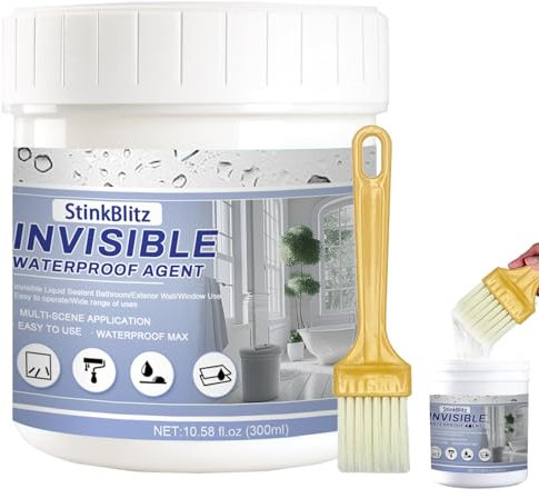 Silicone Trasparente Sigillante, Risanante Osmotico, Guaina Liquida Impermeabilizzante, Sigillante Impermeabile Trasparente, Sigillante Perdite Acqua, Impermeabilizzazione Di Edifici Waterproof Glue