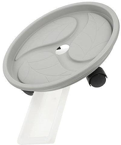 ifundom Plateau à Plantes avec roulettes Support De Jardinière Mobile Bac à Plantes avec Réservoir Eau pour Pots De Fleurs Et Bonsaïs