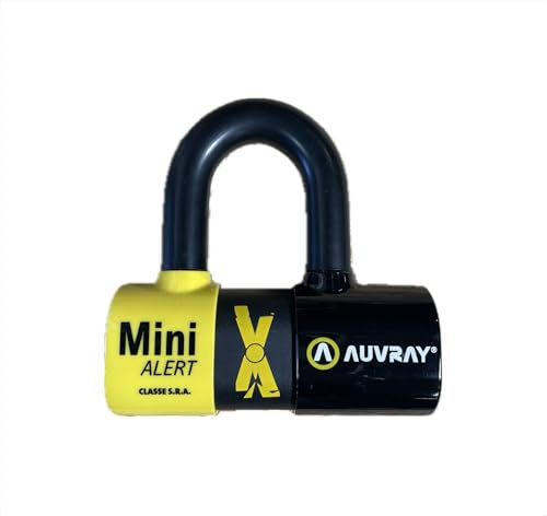 ANTIVOL SRA BLOC DISQUE XTREM MINI ALERT + CORDON DE RAPPEL AUVRAY