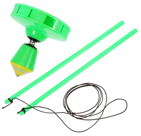 KOMBIUDA Chinesisches Diabolo Für Junge Mädchen Mit Diabolo-Spielzeug Aus Kunststoff Ruhiges Jonglier-diabolo Für Anfänger Und Fortgeschrittene Für Parks Und Familienfeiern