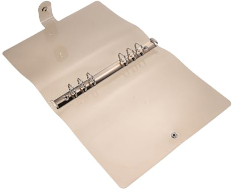 Hemobllo Couverture Protège Cahier Souple à Six Étui Pour Classeur Rechargeable Protection Pour Carnet Et Notes Pour Étudiants Et Professionnels