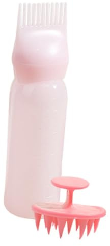 Alipis 2 Ensembles Flacons Applicateurs Avec Peigne Pour Coloration Des Racines Application Huile Capillaire Et Soins Capillaires Lot Pour Coiffage