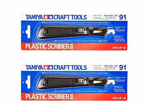 Tamiya 300074091 Plastic Scriber II (2-Pack)