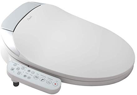 Nashi - Bidet per Wc | Sedile WC con getto d'acqua | Acqua calda, pressione e temperatura regolabili | Essiccatore ad aria calda | Riscaldabile | WC giapponese intelligente | Compact PRO