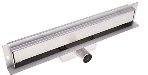 Aqbau 90cm Duschrinne Wandablauf Bodenablauf Ablaufrinne Edelstahl NEU