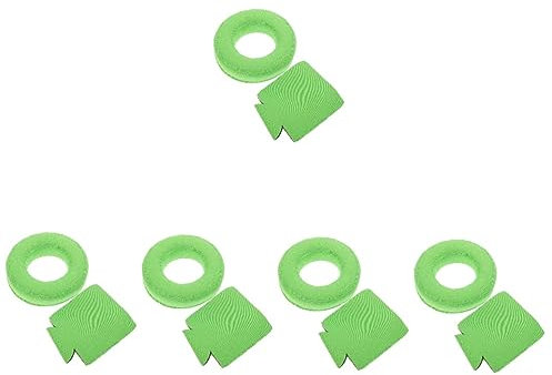 Toyvian 5juegos Soporte Flotante De Bebidas De Neopreno Portavasos para Piscina para Latas y Botellas Decoración De Verano La Playa Reutilizable y Ligero