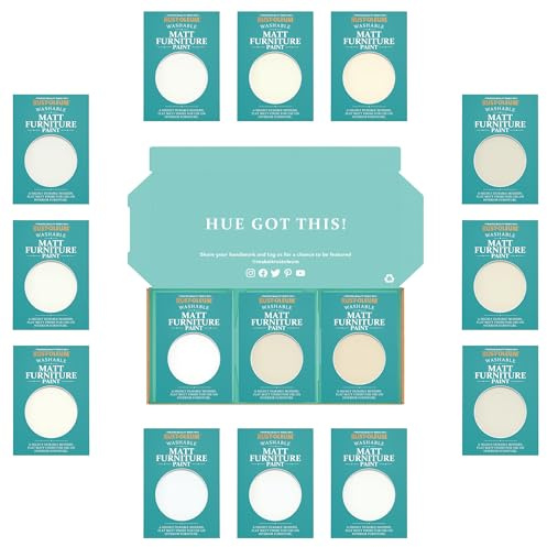 Rust-Oleum Furniture Paint in Matt Finish – Elegant Whites Tester Box