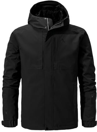 Schöffel Herren Antwerpen Ins Jacke, Black, 52