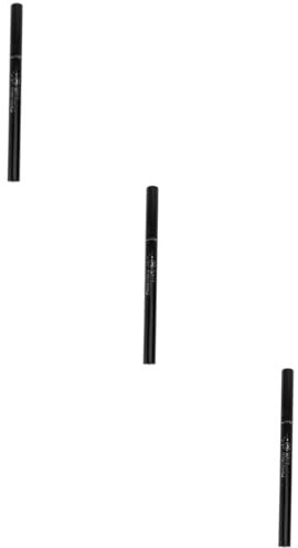 HAPINARY 3stücke Automatischer Doppelköpfiger Augenbrauenstift Schokoladenfarbe Und Langanhaltend Für Natürliches Augenbrauen-make-up