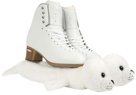 luolety Kufenschoner mit Tiermotiven, Kufenschoner für Schlittschuhe, Kufen, Schutz gegen Rost, Absplitterungen, Eisklingenschutz (Dichtung)