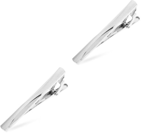 WRITWAA 2stücke Tie Clip Herren Für Anzug Eleganter Krawattenclip Für Hochzeiten Und Business Schlichtes Design Aus Edelstahl Als Für Männer
