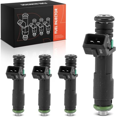 Frankberg 4 iniettori di carburante a 2 Poli benzina 25186566 | Compatibile con: Spark M300, Aveo/Kalos Berlina T250 T255