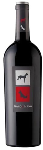 Mano a Mano – Vino Tinto Fresco y Carnoso | Notas de Frutas Silvestres | Equilibrado y Sabroso | Final Largo y Agradable (Pack de 6 Botellas)