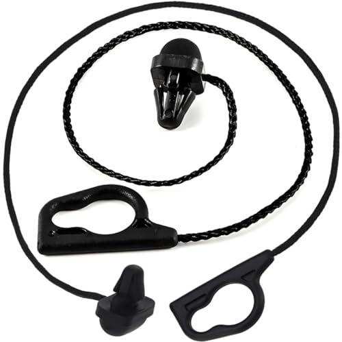 ZAMDOE 2 Stück Hintere Hutablage Gurt für Vauxhall Corsa D 2007-2015 Corsa E ab 2015 5-türige Modelle 13367836 Autozubehör Innenraum Gepäckraumgurt Kofferraum Gepäckträger Zugseil