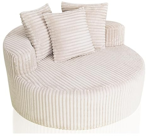 PLPLKTNNKK Sofa Bed Couch Round Cord Sofa Chair Big Sofa Bed Chair 130 * 38 * 38CM Chaise Longue Upholstered with Decorative Cushions Corner Couch for Living Room A,130 * 38 * 38CM