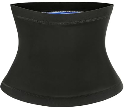 VIVIWI Blauer Taillentrainer, Sauna-Schweiß-Taillentrimmer, Workout, Saunagürtel, Schweiß, Workout, Shaper für Herren