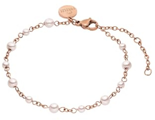 Purelei Adore Pearl Armband | Edelstahlarmband mit Muschelperlen | Edler, zeitloser Look | Perfekt kombinierbar mit der Adore Charm Kette