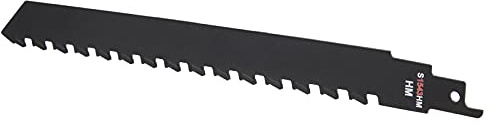 Chiyyak Lame de Scie Alternative, Lame de Scie Sabre en Acier allié 240 Mm avec Inserts Trempés Sous Vide, pour Couper des Briques, des Plaques de Plâtre, du Béton, des Briques de Sable