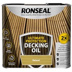 Ronseal Ultimate Protection Decking Oil Natural 2.5L