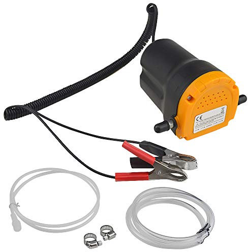 WMYCONGCONG Oil Quick Change Pump Extractor 12V 60W Fluid Extractor Motor Oil Diesel Transfer Pump for Car Boat Motorbike Quad RV ATV and Other Vehicles