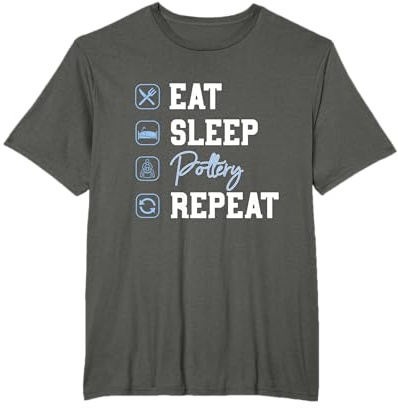 Töpfer Wiederholung Töpfer Brennofen Keramik Künstler Töpfer T-Shirt