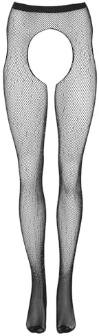 Cottelli LEGWEAR Sexstrumpfhose-25302951101 Sexstrumpfhose Schwarz L