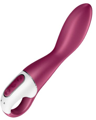Satisfyer Heated Thrill Connect App | Sex-Spielzeug für Frauen | Vibrator | Bluetooth G-Punkt-Vibrator mit Wärmefunktion | Dildo Sex Toys mit stimulierenden Vibrationen | Mehrere Vibrationsprogramme