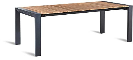 Best Ausziehtisch Langreo 213/269x100cm anthrazit/Teak