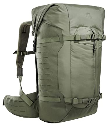 Tasmanian Tiger TT Sentinel 40 taktisk, lätt insatsryggsäck med molle sytem och 40 l volym för utomhus, vandring, vandring oliv