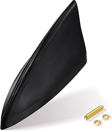 Eightwood Haifisch Antenne Auto Haifischflossen Antenne Auto Shark Fin Radioantenne Dachantenne FM/AM Autoradio Antenna für Auto SUV Geländewagen PickupFM AM Radio