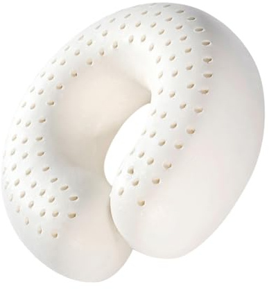 HOMSFOU 1Pc Cojín para Soporte del Cuello Almohada En Forma De U para El Cuello Funda De Almohada para El Cuello En Forma De U Almohadas para El Cuello En Forma De U Almohadas De Viaje