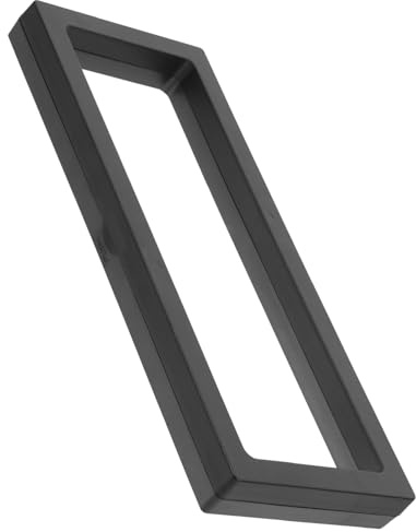 LIFKOME 3D-schweberahmen-vitrine Für Schmuckschatulle 23 X 9 cm Schwarz Für Schaufenster Tischplatte Anlass