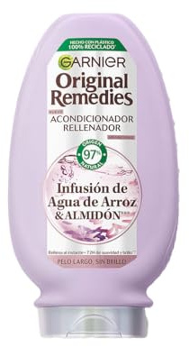 Garnier Original Remedies Acondicionador Agua Arroz, 250ml