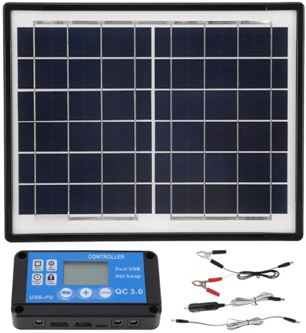 50 W Solarpanel Ladegerät, Erhaltungsladung für Autobatterien, Telefon Erhaltungsbatterie für Automobil Solarmodule