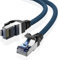 CABNEER Cavo Ethernet Cat 8 5 Metri, Cavi Ethernet Nylon 40Gbps 2000MHz Alta Velocità, Cavo Lan Cat 8 Compatibile con Cat 7 Cat 6, Cavo di Rete F/FTP Cat 8 per Gaming Router Modem