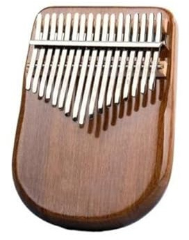 Fingerklavier-Kalimba Kalimba Mit 21 Tasten Mini-Keyboard-Instrument Aus Massivholz Professionelles Anfängerinstrument Tragbares Instrument(17 Key Walnut)