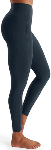 Persit Damen Sport Leggings High Waist Blickdicht Sporthose mit Taschen Lang Laufhose Yogahose Tights