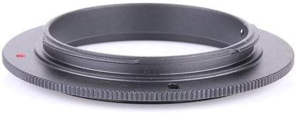 Anillo de inversión macro de 52 mm, adaptador de lente inversa compatible con Nikon D850 D800 D7580 D810 D6 D5 D4 D5500 D5200 D5300 D750 | Metal