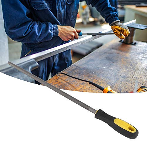 RiToEasysports Escofina Redonda de Acero de 12 Pulgadas con Ergonómico para Proyectos de Modelado de Metales en Garajes y Talleres (#2)