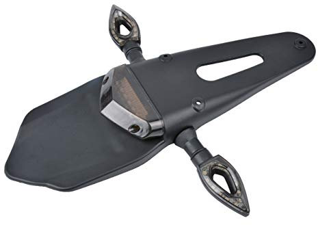 KaTur - Feu stop arrière LED pour moto tout terrain avec clignotant - Verres rouges