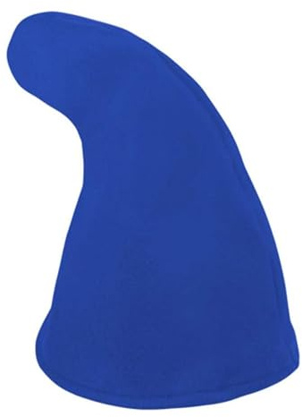 TrendandStylez Zwergenmütze Blau, Einheitsgröße, Kopfbedeckung für Karneval, Fasching, Halloween, Kostüm