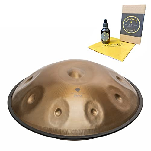 Sela SE 303 Harmony Handpan E Kurd Stainless Steel + Patera Pflege-Öl | Patera Pflege-Öl