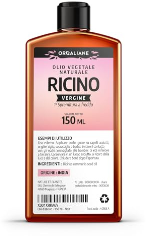 Rizinusöl 150ml - 100% Virgine - 1. Kaltpressung - Ricinus Communis