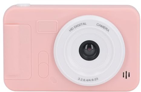 4K Ultra HD Digital Camera 40MP Compact Point & Shoot Camera with 8X Optical Zoom Stabilized Anti-Shake 2.4 Screen for Travel Vlogging Beginners - Pink