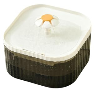 FCDURACORE Fontaine a Eau Chat Boire Fountain Water Pet Circulation Automatique Fountaine Dog Drinking Fountain-Blanc