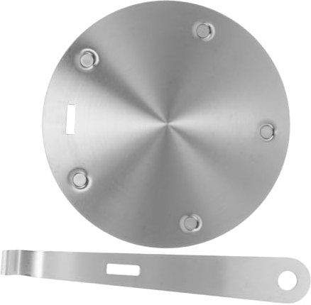 VALICLUD Induction Cooktop Heat Diffuser Stainless Steel Adapter Plate for Induction and Gas Stoves Multi-Functional Defrosting Board for Cookware