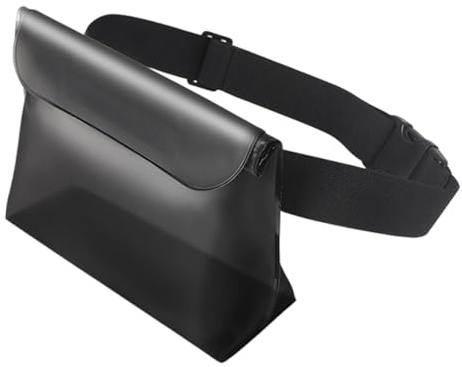 getuse Wasserdichte Gürteltasche, Crossbody-Tasche für Kanu, Wasserpark, Segeln, verstellbare Hüfttasche, PVC-Material, 20 x 16 x 8 cm