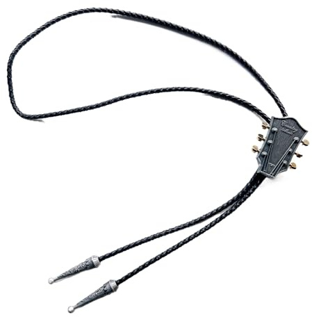 JEAN'S FRIEND Vintage Original Western Country Music Guitar Bolo Tie Cravate