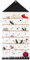 ZuoLan Advent Calendar to Fill Christmas Calendar Fillable, 24 Pockets Fabric Christmas Calendar for Hanging Christmas Ornaments (Black)