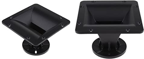 Gazechimp Confezione da 2 Tweeter A Tromba da 160x160mm Home/DJ Speaker Audio Stage Sound Gear Horn